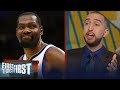 Nick Wright on Durant's Game-3 night in Warriors' win over LeBron's Cavs | NBA | FIRST THINGS FIRST