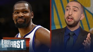 Nick Wright On Durants Game-3 Night In Warriors Win Over Lebrons Cavs Nba First Things First