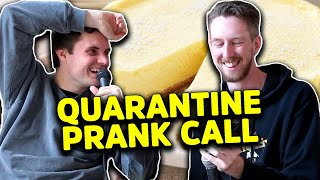 Lewis' Quarantine Cafe Prank Call | Luke and Lewis Clips | @LukeKidgell + @LewSpears