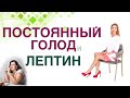 💊ПОСТОЯННЫЙ ГОЛОД? КАК СНИЗИТЬ АППЕТИТ? ГОРМОН ЛЕПТИН.  Врач эндокринолог, диетолог Ольга Павлова.