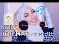 HOW I GET CLEAR SKIN, SKINCARE ROUTINE + TIPS + MAKE-UP REMOVAL | Cypriotsister