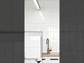 Ghost White Rectangle - Peel & Stick Composite Wall Tiles - (28.8 x 29.6cm) #peelandsticktile #diy