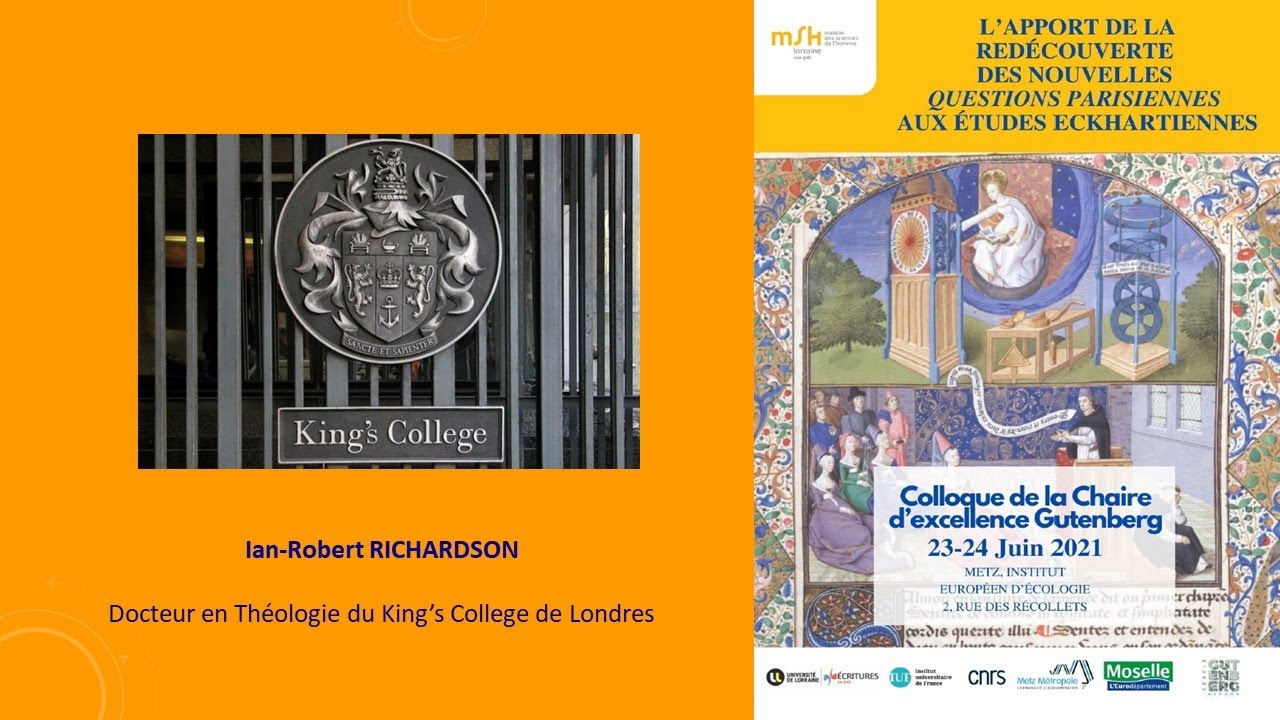 Potentia absoluta, potentia ordinata, Question Parisienne VI, Ian-Robert RICHARDSON, Metz, Juin 2021