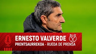 🎙 Ernesto Valverde | post Athletic Club 3-0 Atlético de Madrid | Vuelta Semifinales Copa 2023-24