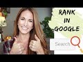 How to Rank in Google | Boost your SEO in Private Practice