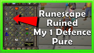 OSRS How Runescape Ruined My 1 Defence Pure