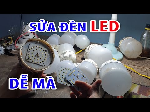 cách sửa bóng led đơn giản nhất