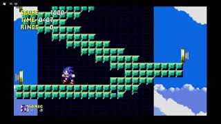 Sky Sanctuary Cutscene Recreated In Classic Sonic Simulator V13.3 Test Server