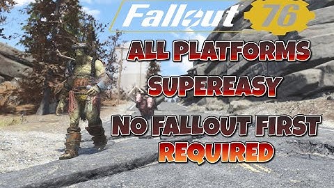 🔥FALLOUT 76 SUPEREASY NO FALLOUT FIRST  INFINITE GRAHM SPAWN!!!🔥