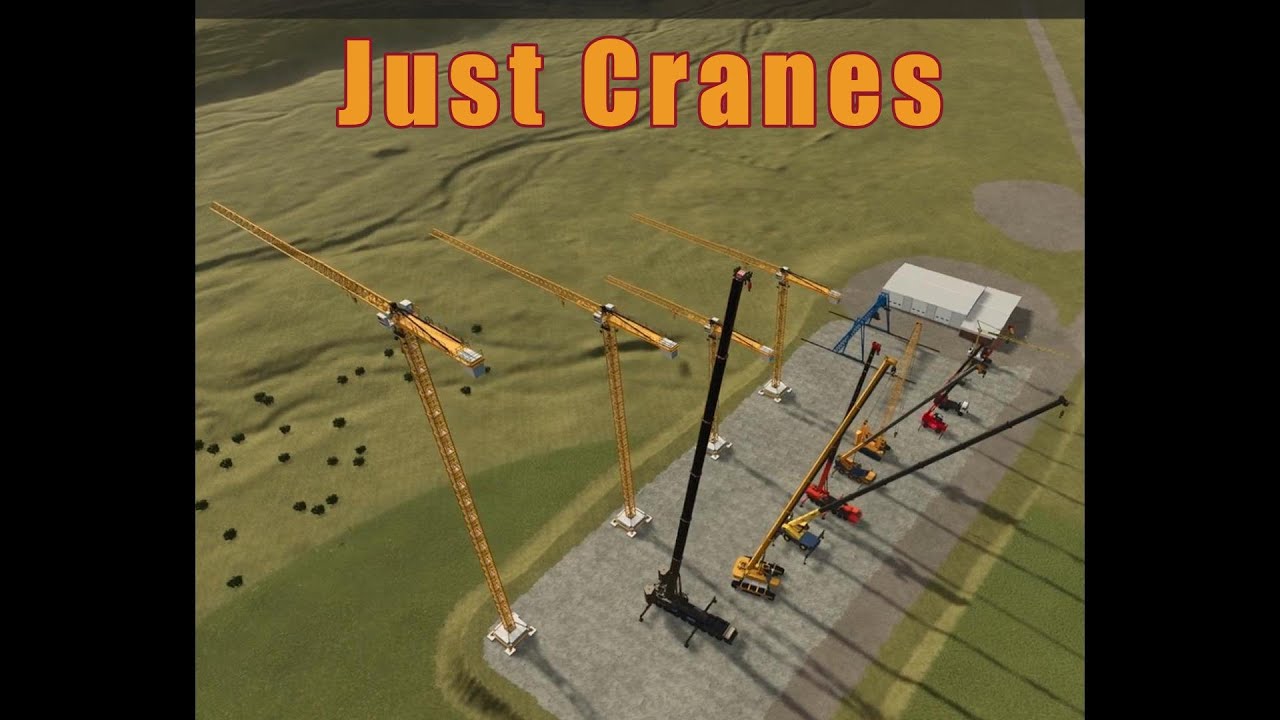 FS25 just cranes