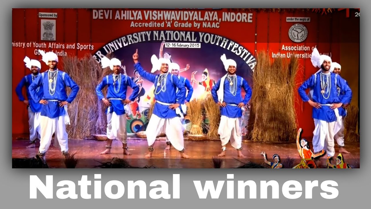 M.D.U. rohtak | Haryanvi dance 🧡 | National youth fest | kisan dance | #dance #haryanviculture #folk