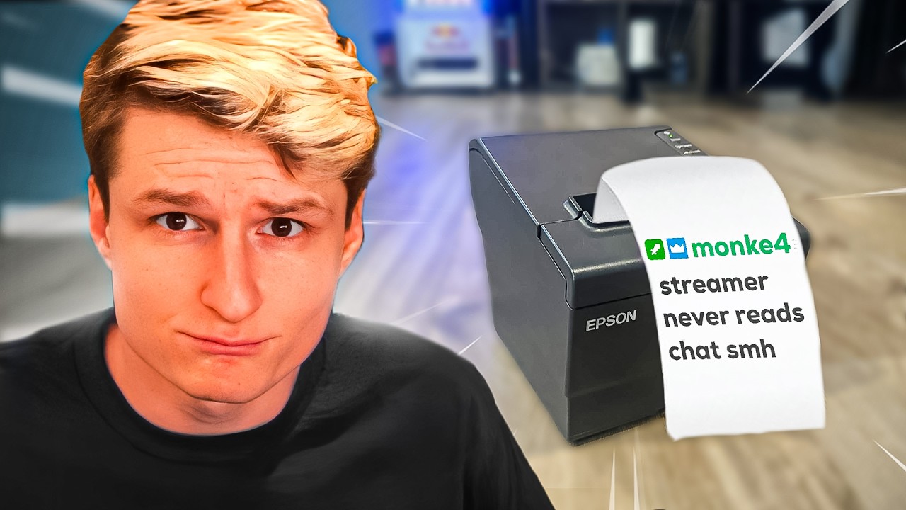 I can only communicate through a receipt printer