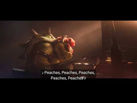 Bowser Sings Peaches End Credits   The Super Mario Bros Movie Scene