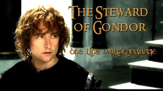 The Steward Of Gondor Pippins Song -- One Line Multilanguage