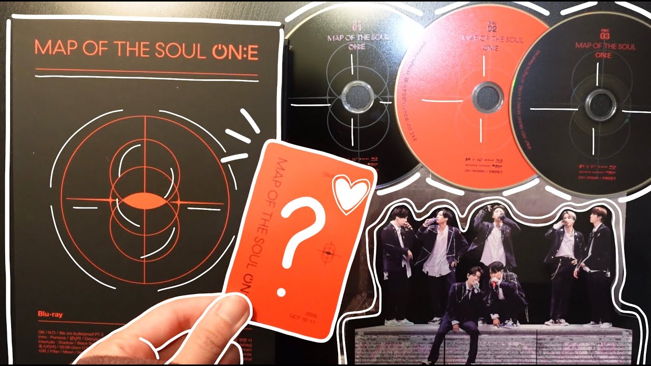 BTS MOTS ON:E BLU-RAY UNBOXING | FULL FLIPTHROUGH - YouTube