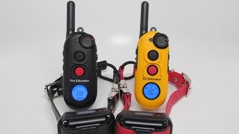 E-Collar Technologies Pro Educator PE-900 VS EZ-Educator EZ-900