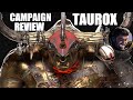 Taurox the Brass Bull Immortal Empires Campaign Review