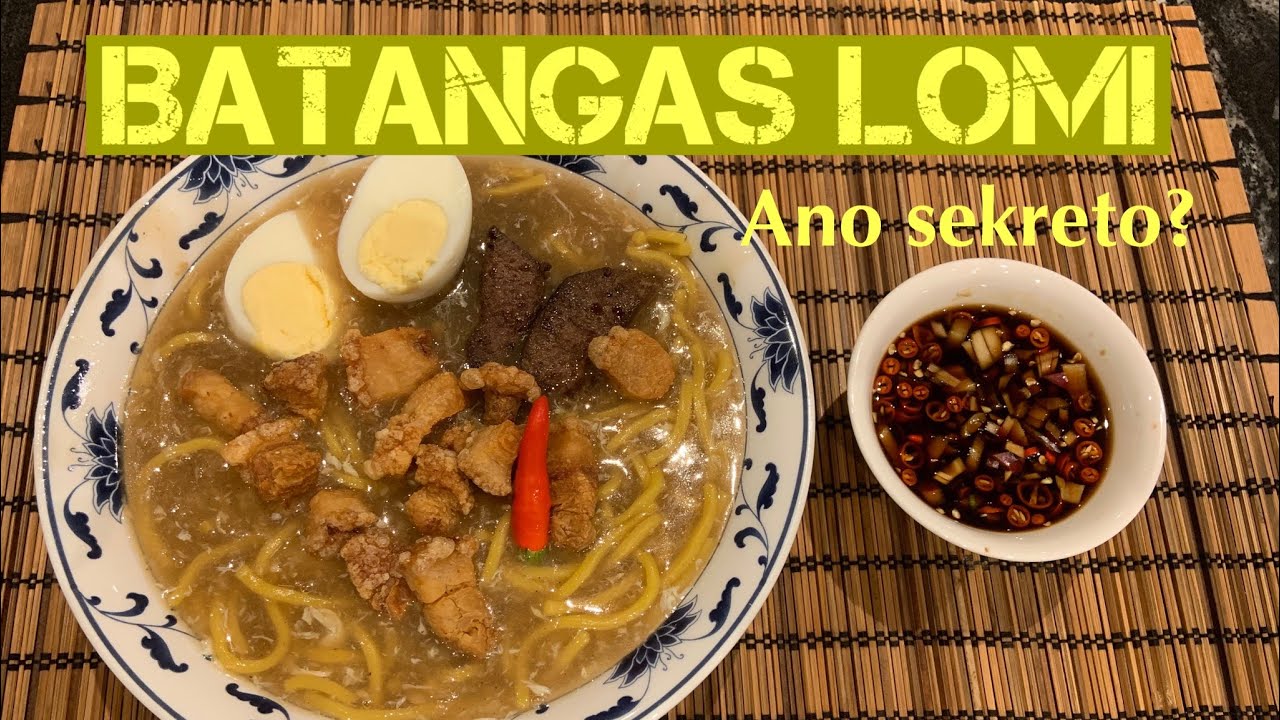 How to cook BATANGAS LOMI/ LOMI Batangas Recipe I by Toasted Garlic