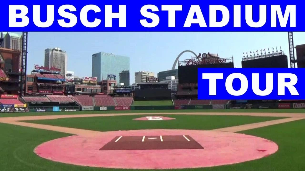 St. Louis Cardinals Busch Stadium Guided Walking Tour Of Dugout Broadcast Booth Field Redbird ...