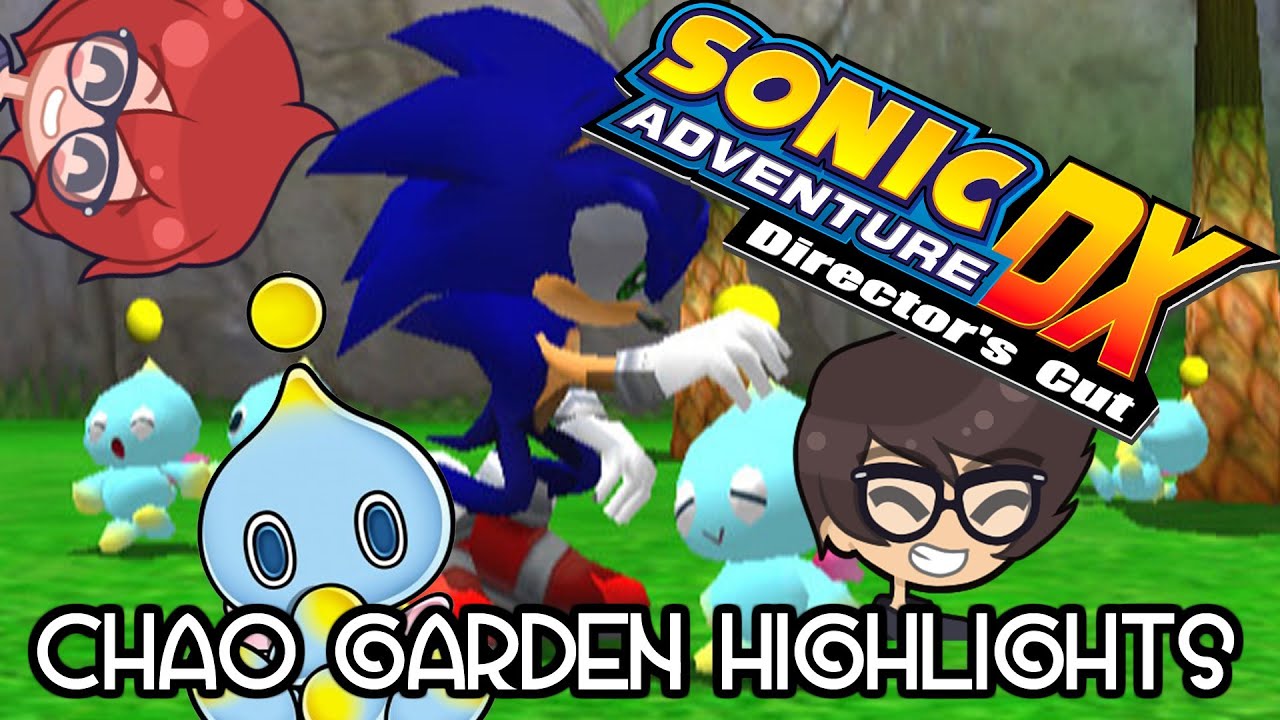 Chao Garden Highlights from Let's Play Sonic Adventure DX - YouTube