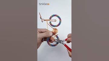How to Make Copper Wire Spring Bicycle