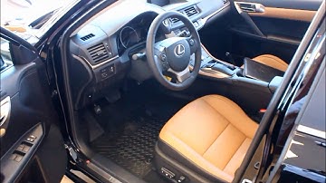 Lexus CT200h -  How to use the Keyless Entry, and Set Memory Seats