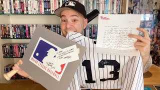My Top 10 autographs  ARod jersey, Mike Trout bat, and more!