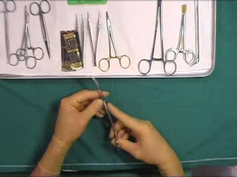 Handling scissors curved - YouTube