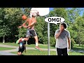 Jordan Kilganon SURPRISES players at random court!!!