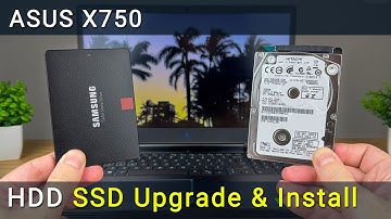 Asus X750 Hard Drive Replacement – Fast & Easy SSD Upgrade