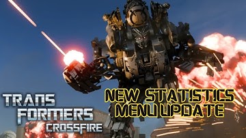 New Statistics Menu Update in Roblox: Transformers Crossfire