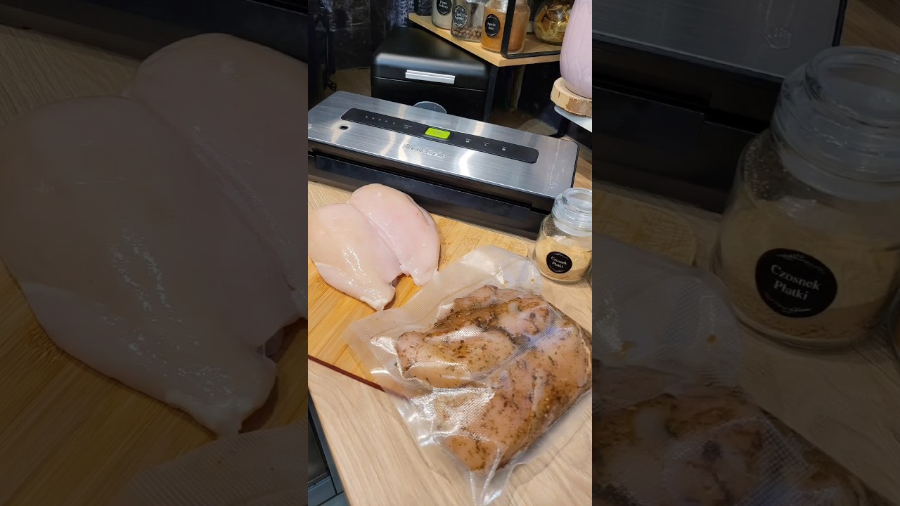Marynowanie z naszą zgrzewarką NutriZein VacuOpti 🍗