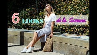 MIS 6 LOOKS DE LA SEMANA CON SHEILAY- OFICINA, CASUAL, FIN DE SEMANA