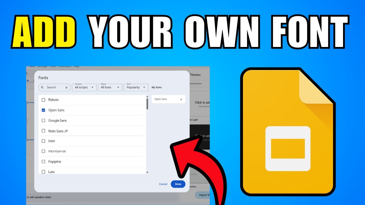 How To Add Your Own Font In Google Slides (2026) (Step By Step Guide ...