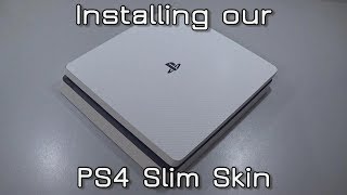 How to install our PS4 Slim Skin