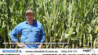Murray Urquhart, Finley NSW discusses the impact Schedule-It has had on his irrigation