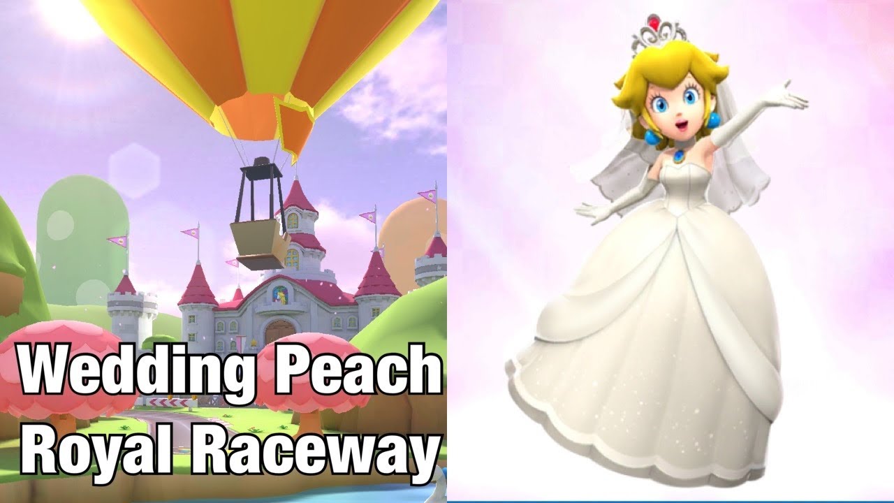 WEDDING PEACH and ROYALE RACEWAY Gameplay Mario Kart Tour YouTube