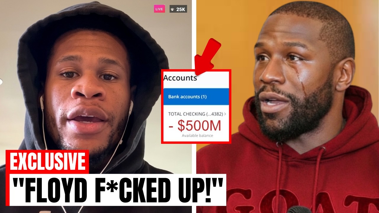 Devin Haney Reveals Why Floyd Mayweather Might Be BANKRUPT & $500M