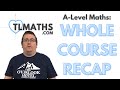 Ultimate A-Level Maths Course Recap 📚 | Complete Video Guide