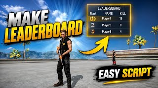 TOP 3 Leaderboard Script 🔥 Easy Craftland Tutorial