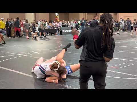 2022 Spartan Nationals Folkstyle 132lbs Kendall Bibla Samayra Cabrera 