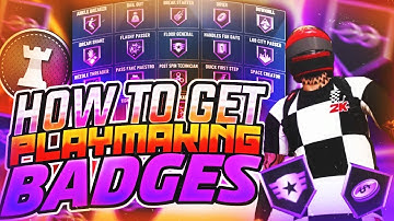 HOW TO GET PLAYMAKING BADGES FAST NBA 2K20! BEST METHOD! MUST WATCH NBA 2K20! ALL BADGES IN ONE DAY!