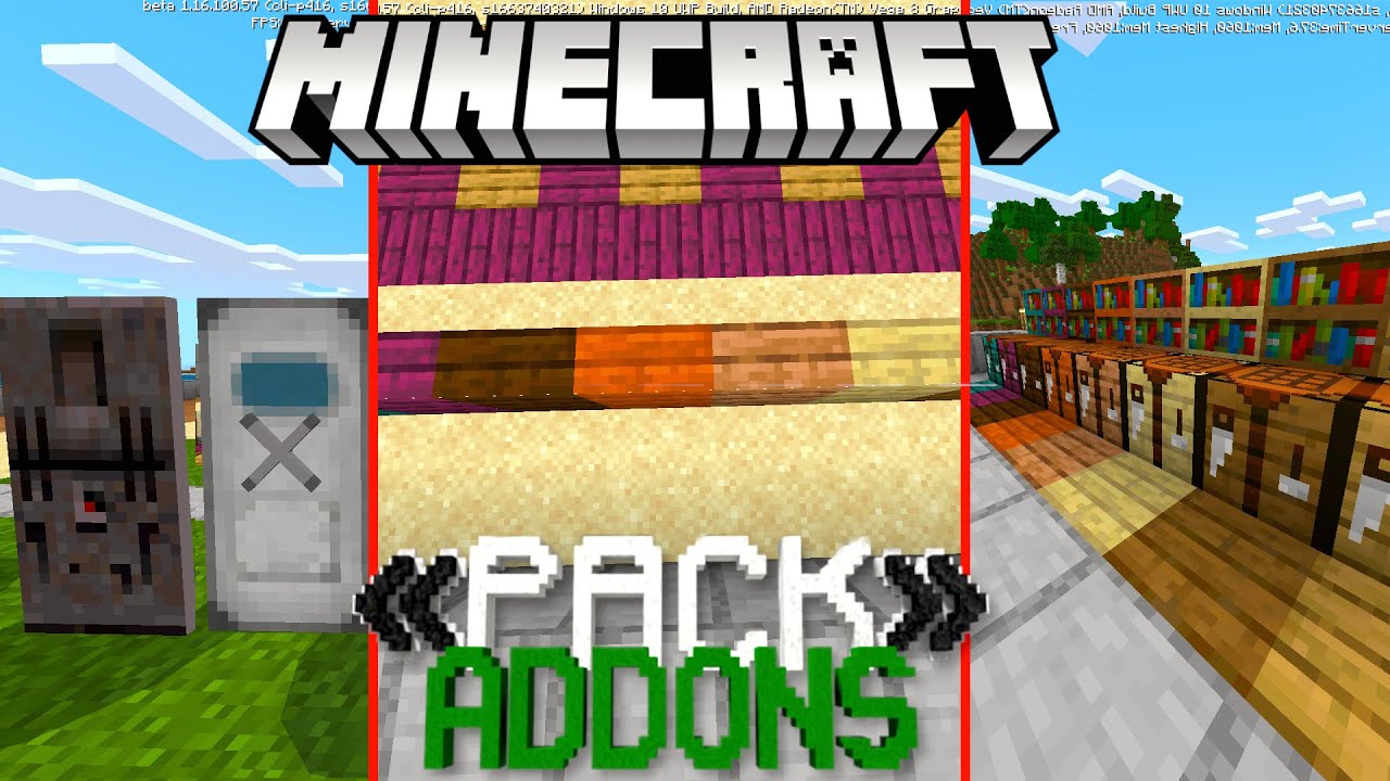 PACK de ADDONS QUE DEBES DE PROBAR para MINECRAFT PE / BEDROCK 1.16.100 ...