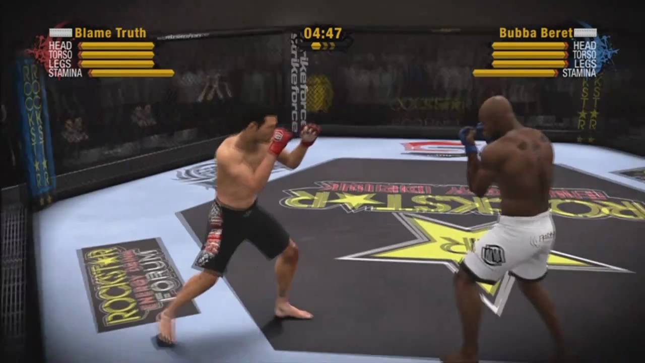 EA Sports MMA Online Match 1 - (Dan Henderson vs