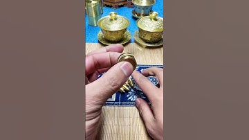 Do you like brass fidget spinners like this one?#fidgetslider #edc #fidgettoys #fidgetspinner