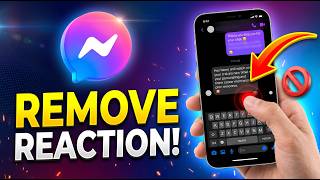 How To Remove A Reaction From A Message On Messenger