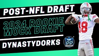2024 Dynasty Rookie Draft: Post-NFL Draft