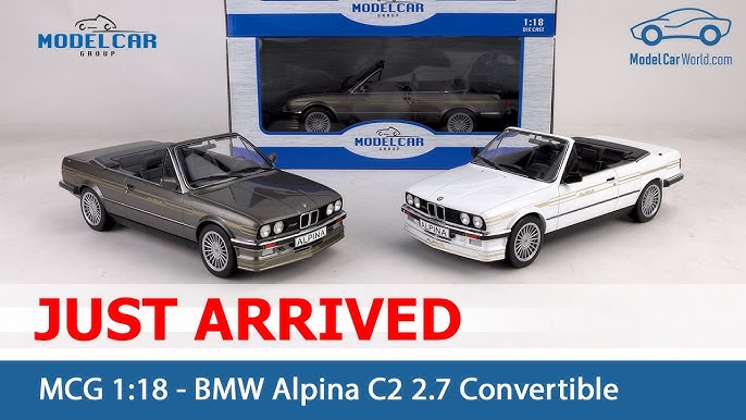 1:18 Alpina C2 2.7 (BMW E30 Cabriolet), Dark Green  Limited Edition -  Modelcar Group [Unboxing] 