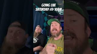 We’ll be LIVE this Saturday @ 10am! Come hang out!!