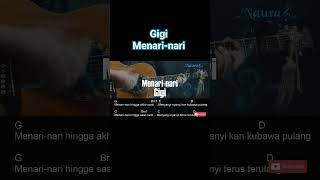 Gigi - Menari-nari Guitar Chords Lyrics #shorts